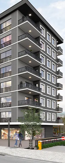 Postacılar Life 2 konut projesi dış cephe görünümü
