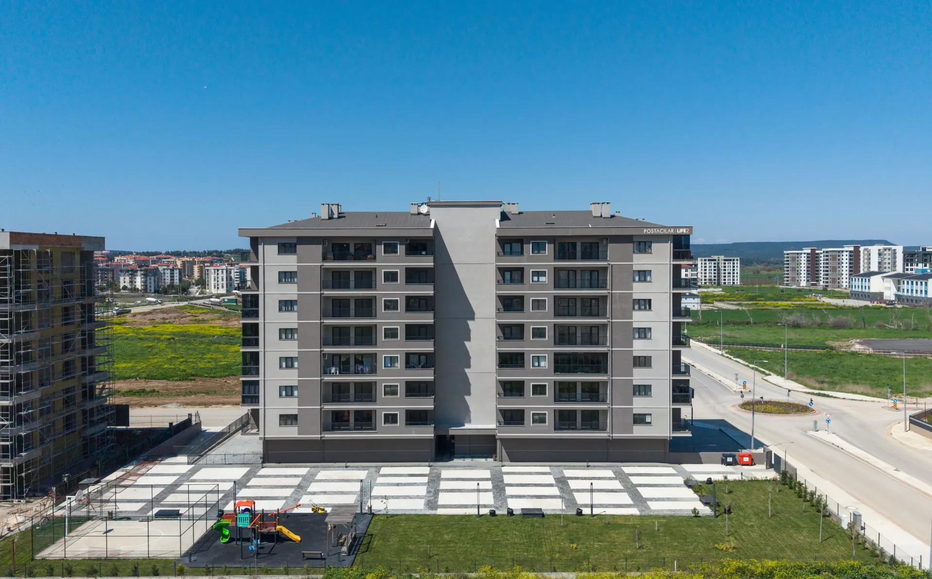 Postacılar Life 2 projesi dış cephe görünümü